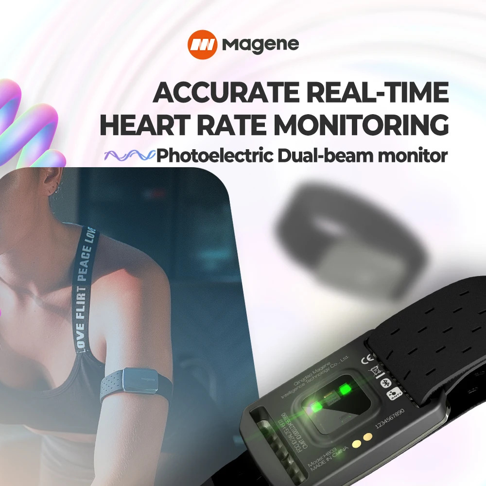 Magene H803 Heart Rate Armband - огляд і ціна Monitor Arm Dual