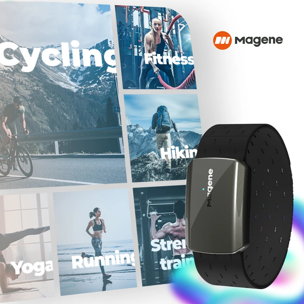 Magene H803 Heart Rate Armband - огляд і ціна Monitor Arm Dual