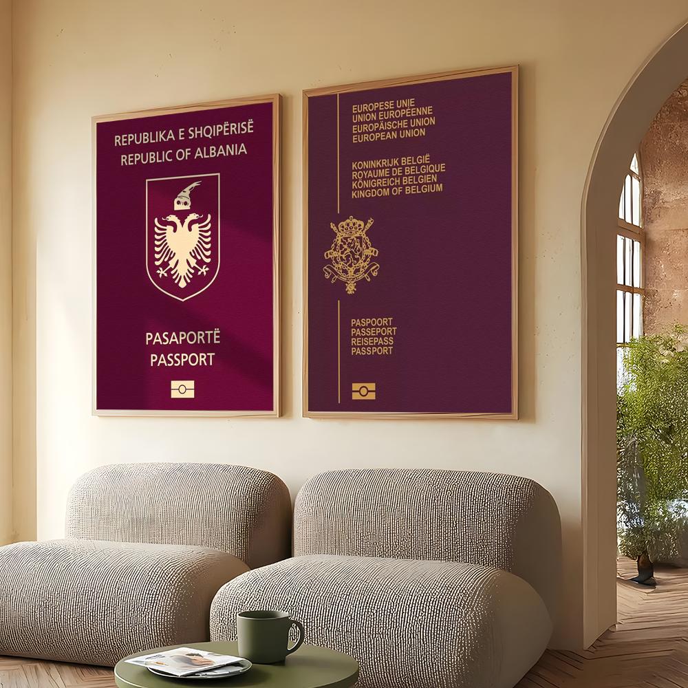 Red-background Passports Poste - огляд і ціна Home Office Passport