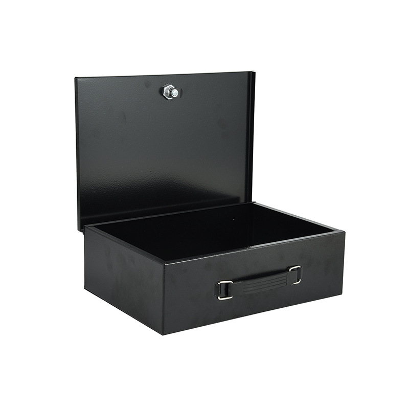 Portable Safe Locked Iron Box  - огляд і ціна Home Office Passport