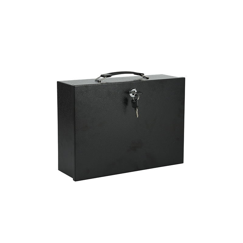 Portable Safe Locked Iron Box  - огляд і ціна Home Office Passport