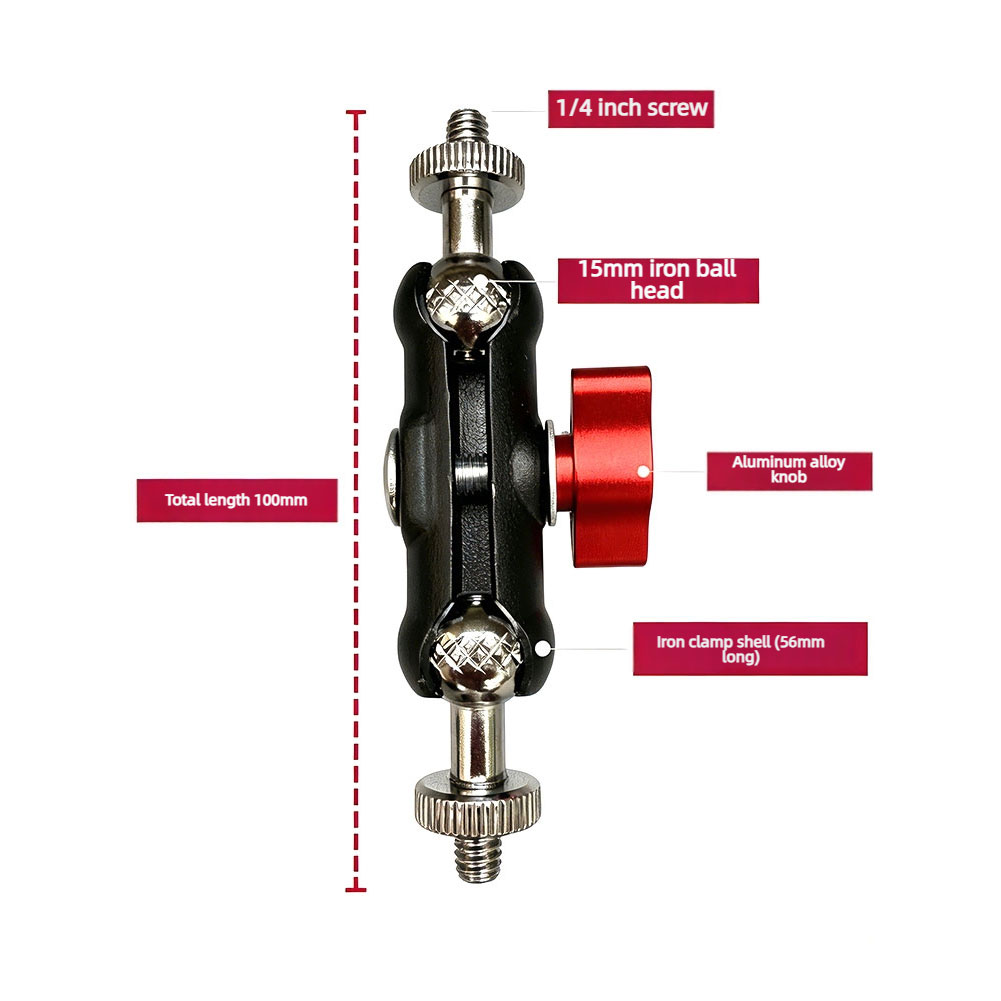 Double Ball Head Articulating  - огляд і ціна Monitor Arm Dual