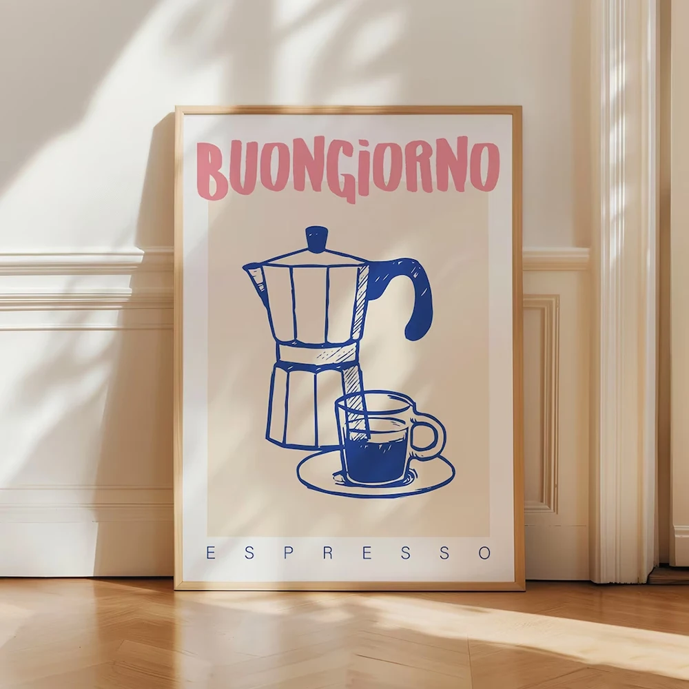 Modern Coffee Espresso Wall Ar - огляд і ціна Home Office Kitchen