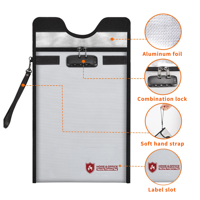 A4 Fireproof File Bag Waterpro - огляд і ціна Home Office Passport