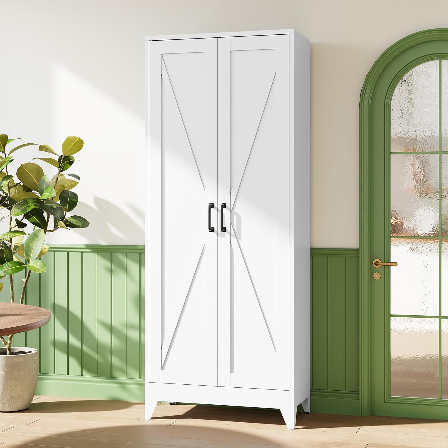 Tall Metal Storage Cabinet, Fr - огляд і ціна Home Office Kitchen