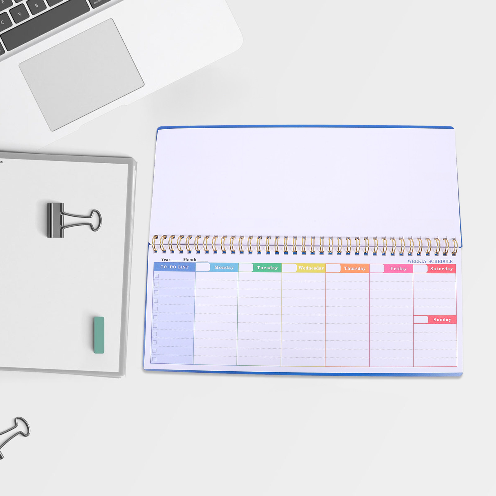 Blue Weekly Planner Undated En - огляд і ціна English Home Office