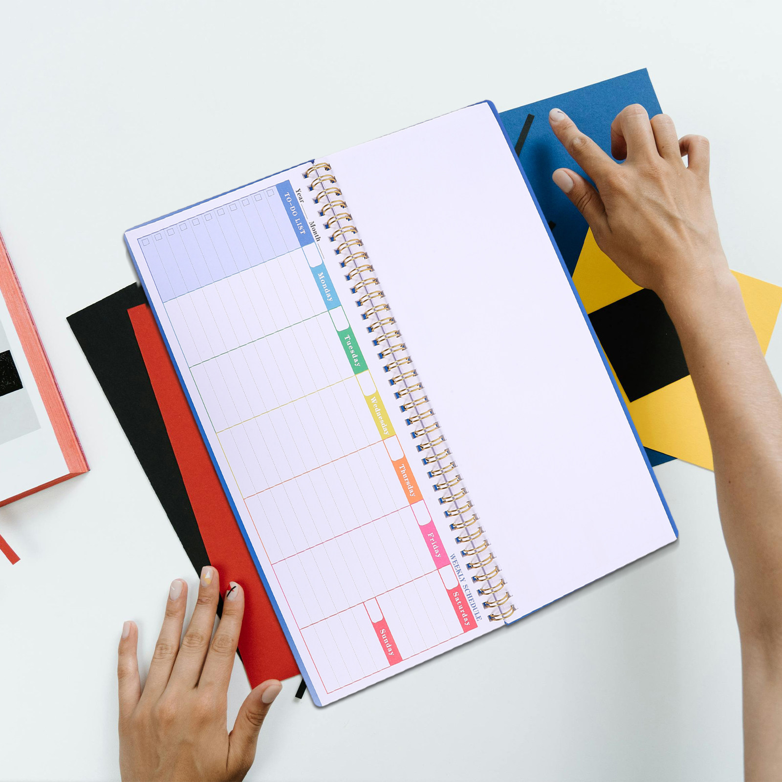 Blue Weekly Planner Undated En - огляд і ціна English Home Office