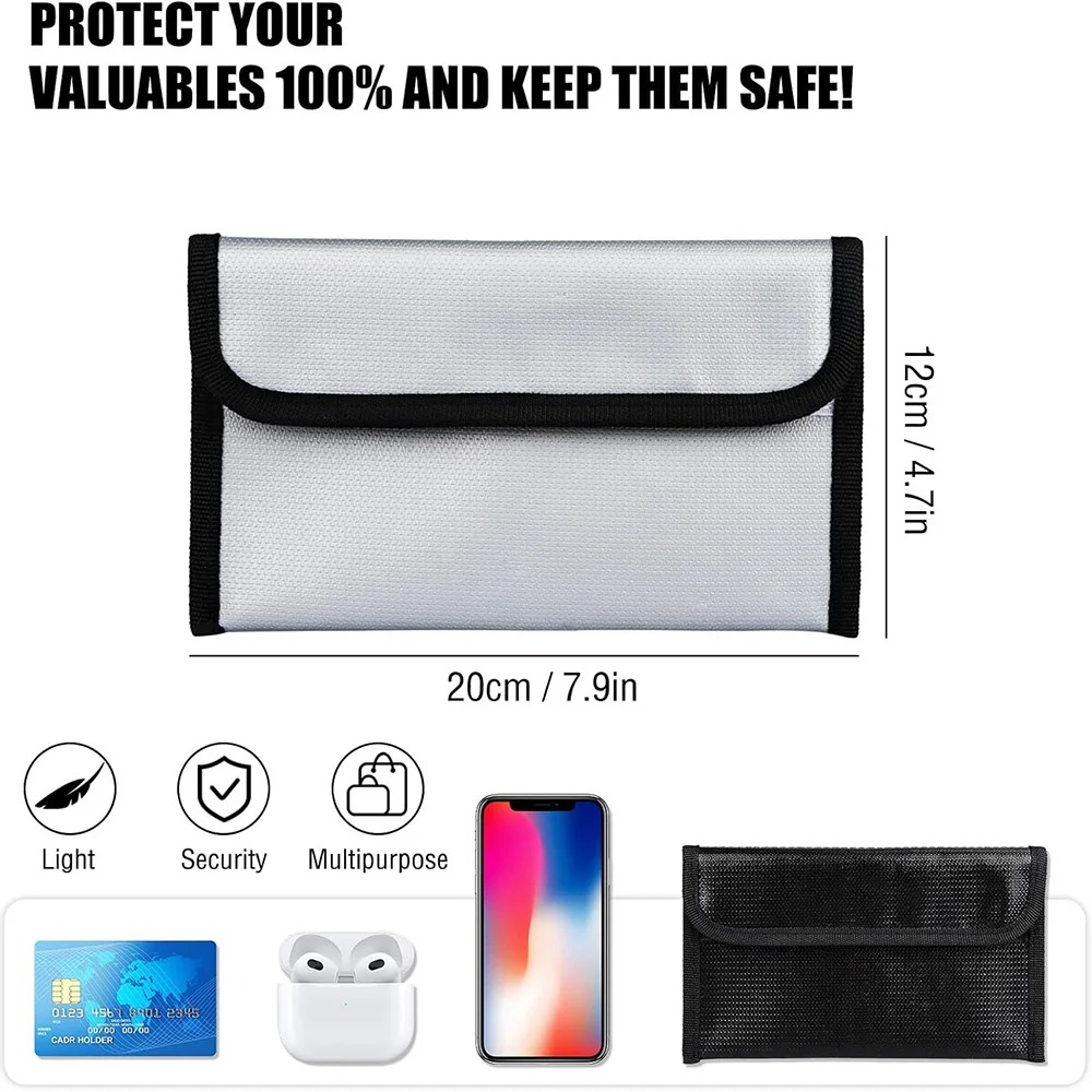 20x12cm Fireproof Waterproof S - огляд і ціна Home Office Passport
