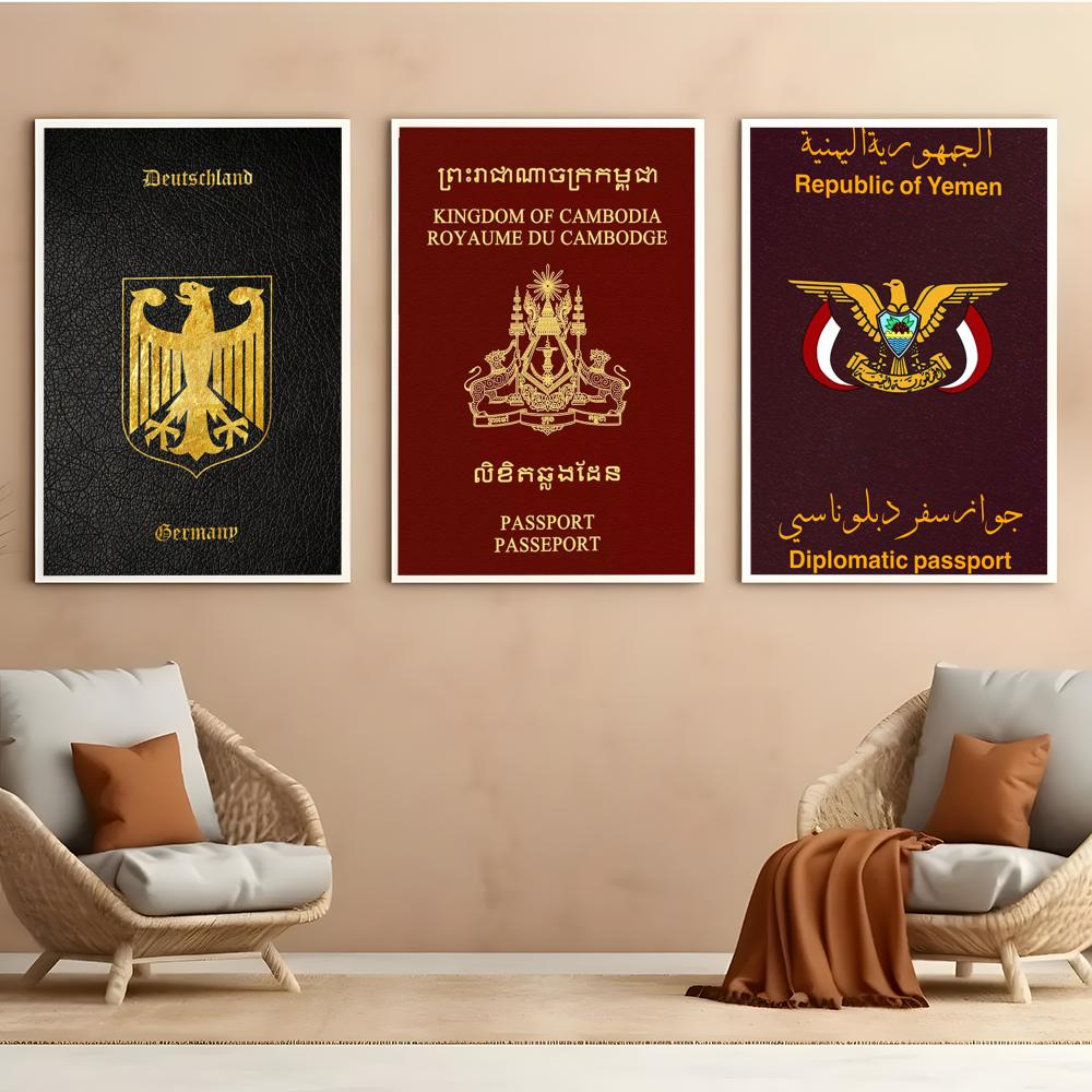 Deep Red-background Passports  - огляд і ціна Home Office Passport