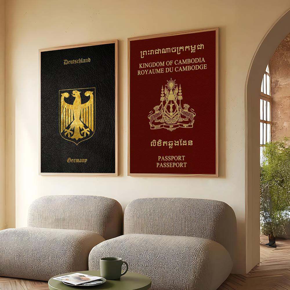 Deep Red-background Passports  - огляд і ціна Home Office Passport