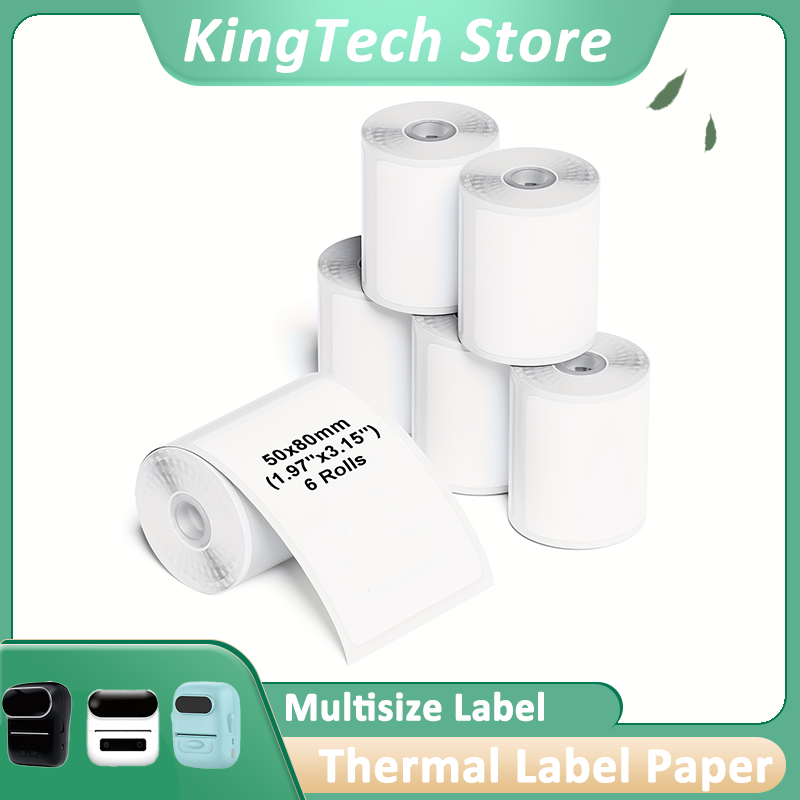 6-Roll Multi-Size Self-Adhesiv - огляд і ціна Label Maker Machine