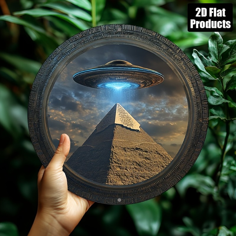 Pyramid UFO Theme Round Alumin - огляд і ціна Home Office Kitchen