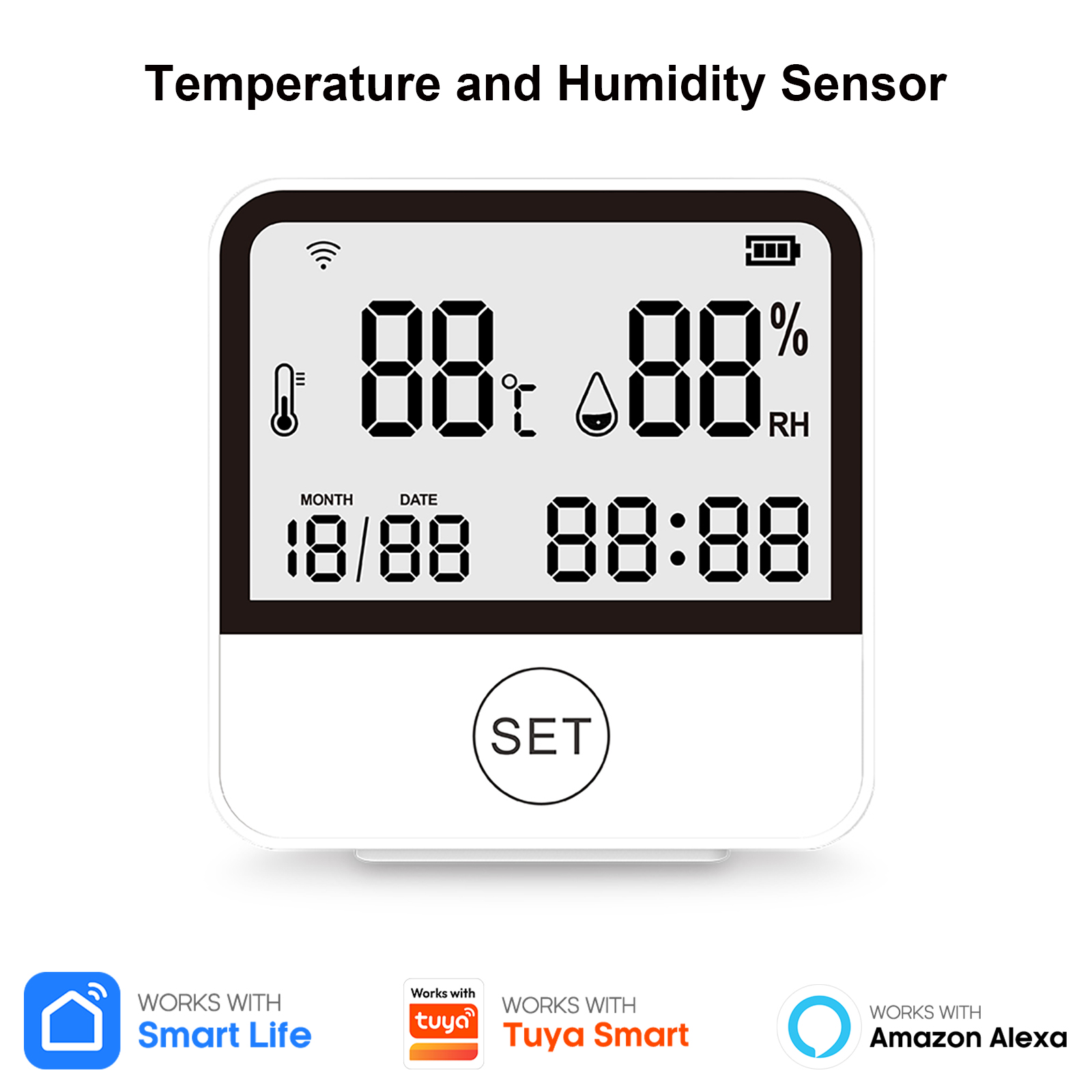 Tuya WiFi Temperature Humidity - огляд і ціна Home Office Of Amazon