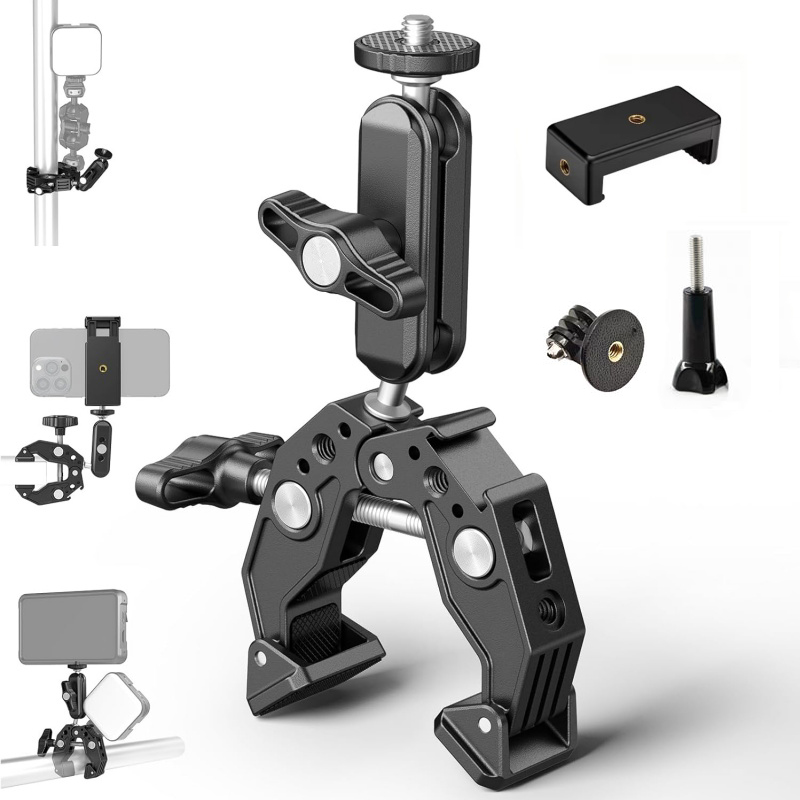 Universal Aluminum Super Clamp - огляд і ціна Monitor Arm Dual