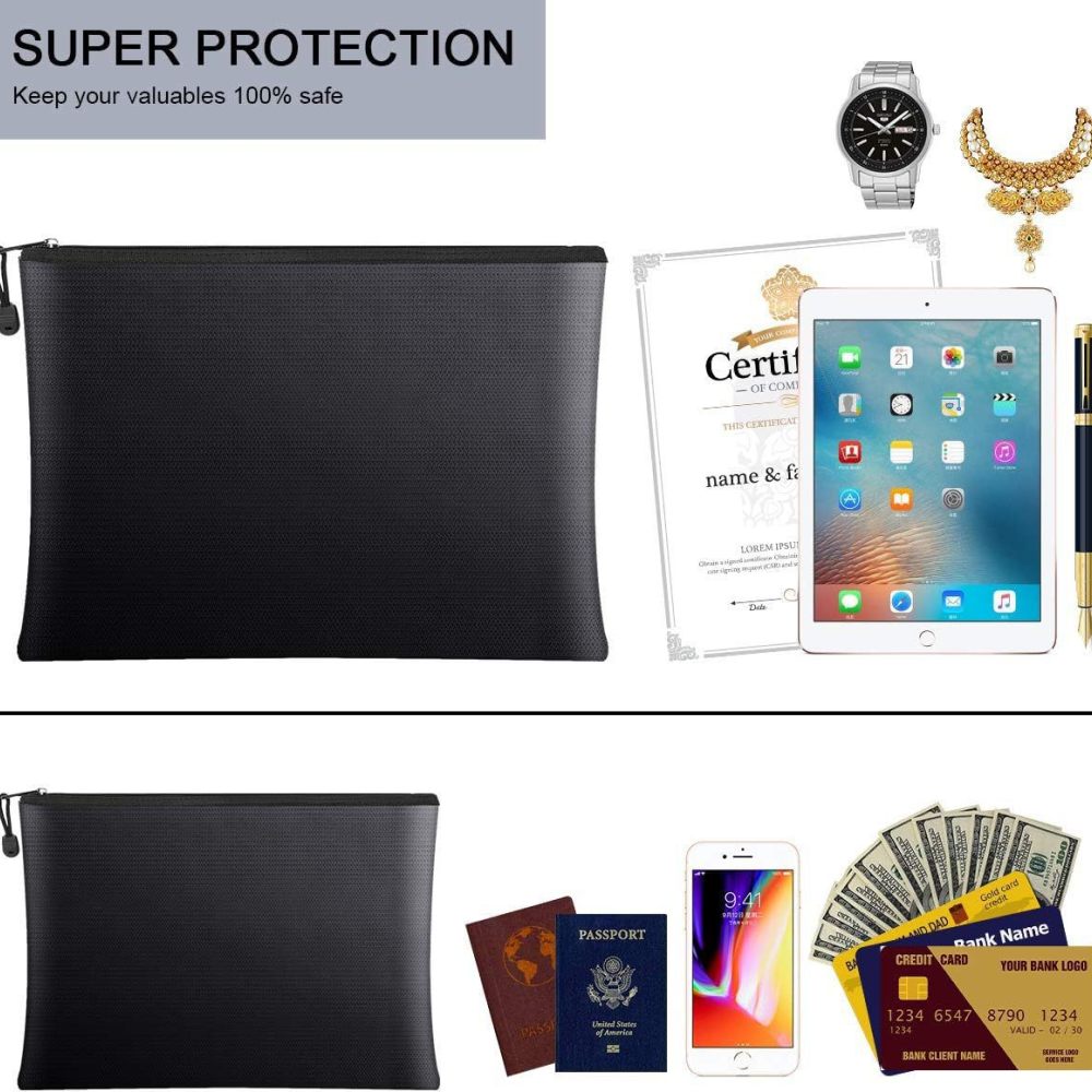 Fireproof Document Bag Waterpr - огляд і ціна Home Office Passport