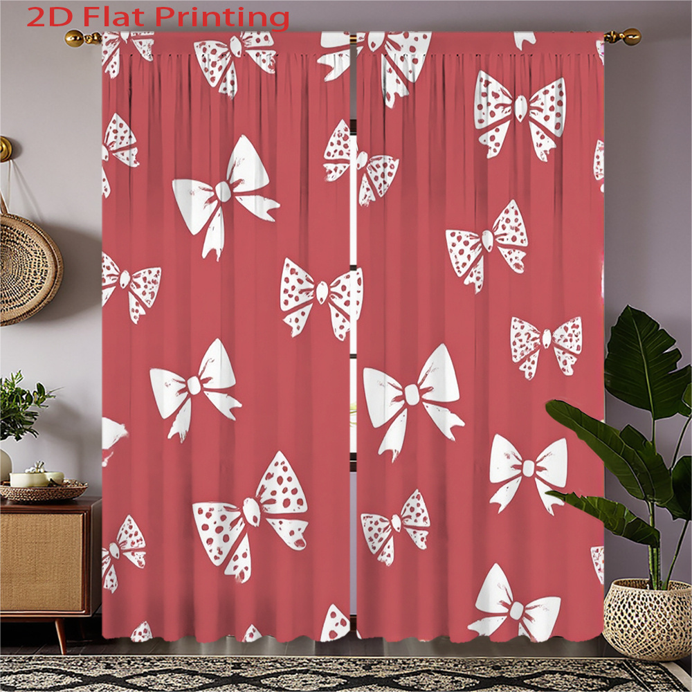 2pcs, 2D Flat Printing Curtain - огляд і ціна Home Office Of Amazon