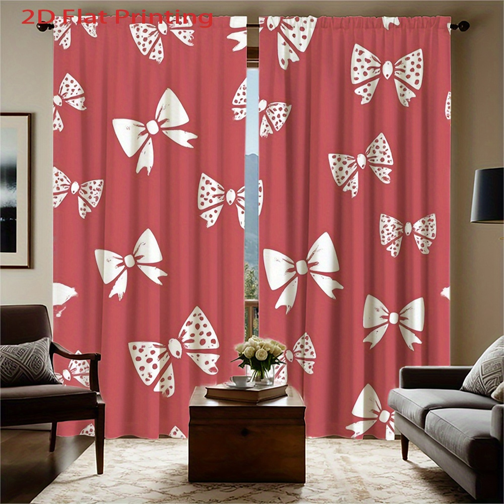 2pcs, 2D Flat Printing Curtain - огляд і ціна Home Office Of Amazon