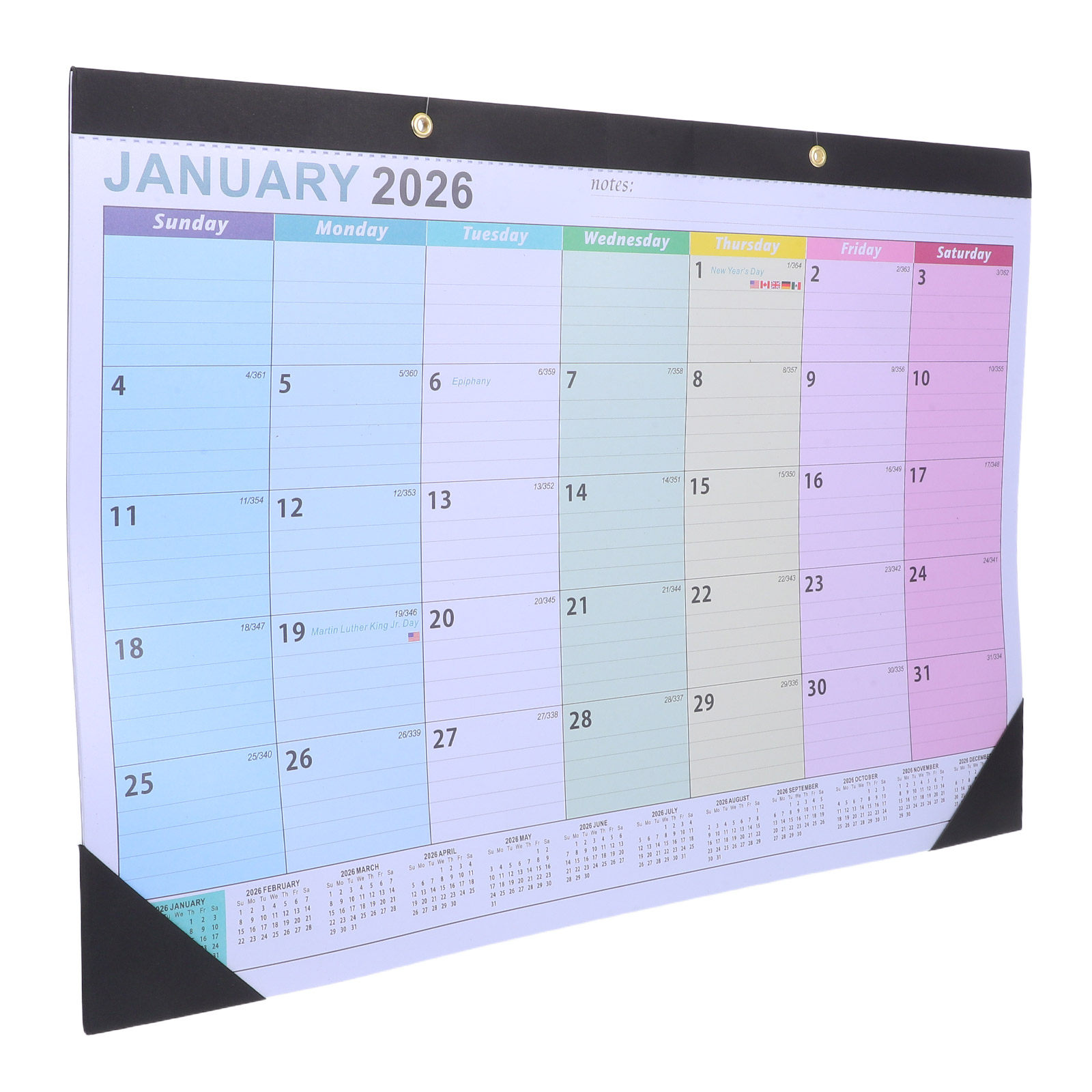 Wall Calendar 2026 18-Month Ha - огляд і ціна English Home Office