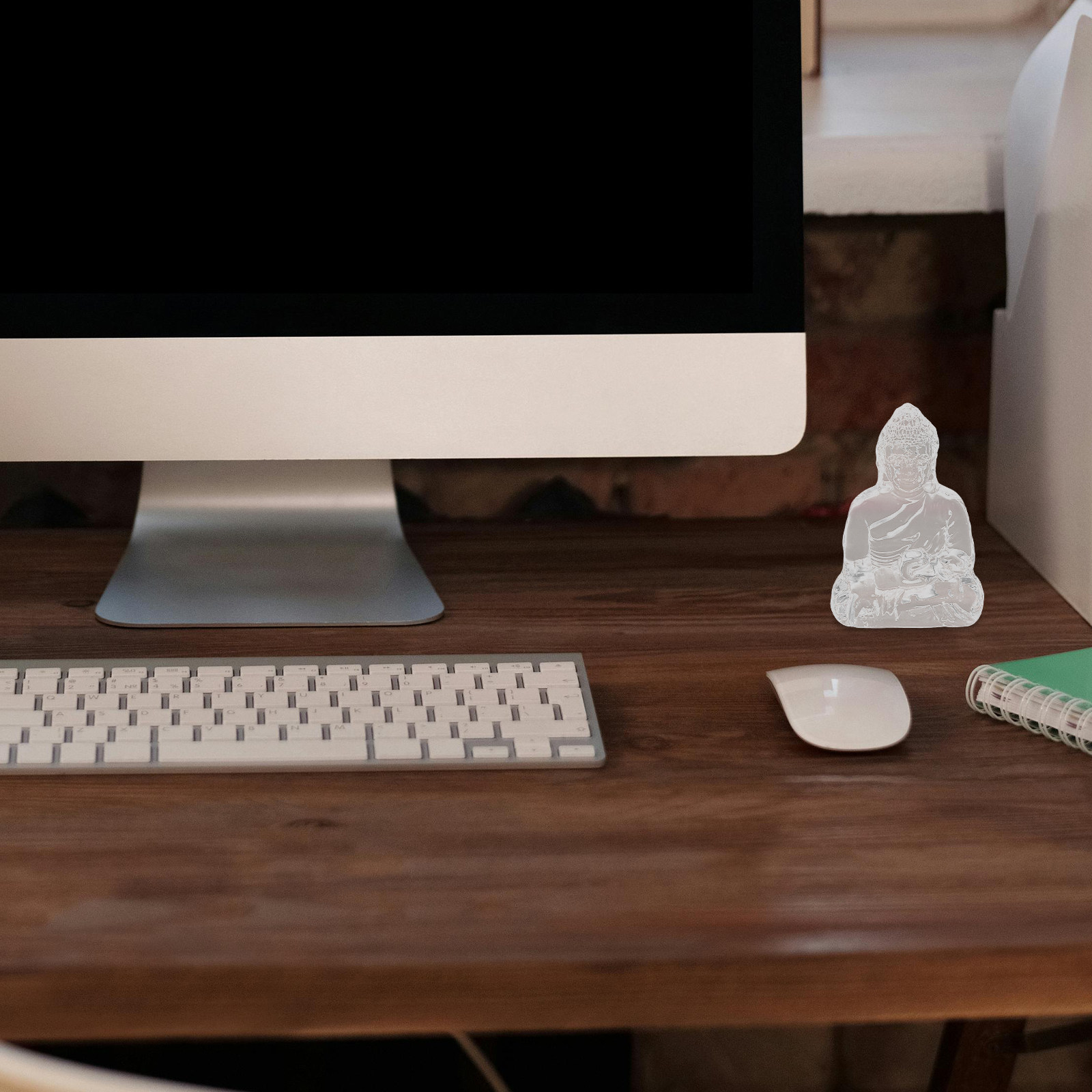 Minimalist Crystal Buddha Stat - огляд і ціна Home Office Minimalist