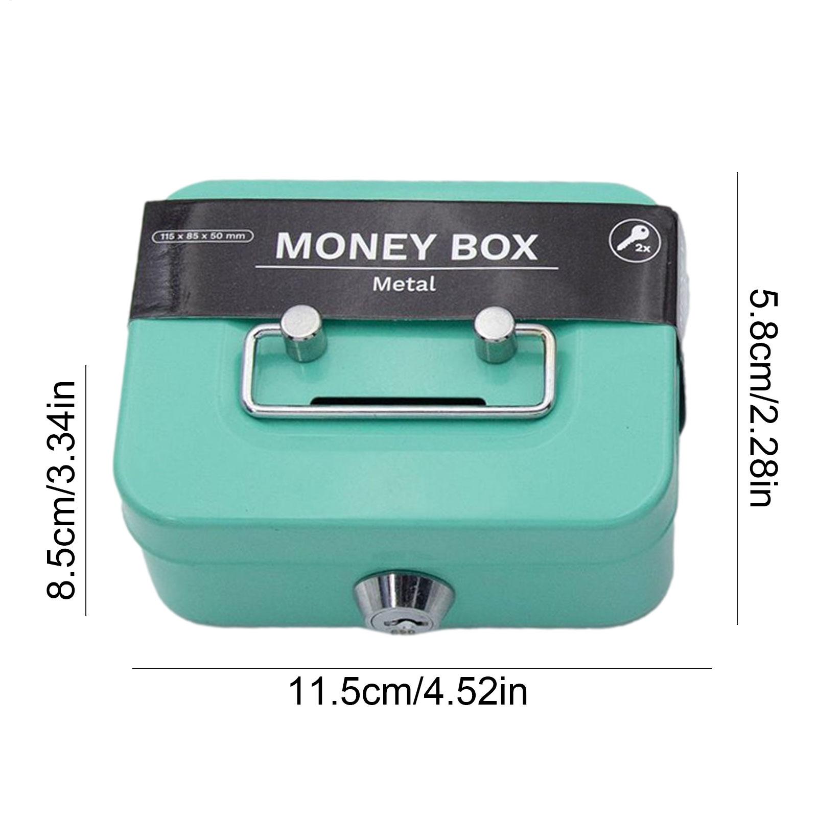 Mini Metal Safe Lock Box Porta - огляд і ціна Home Office Passport