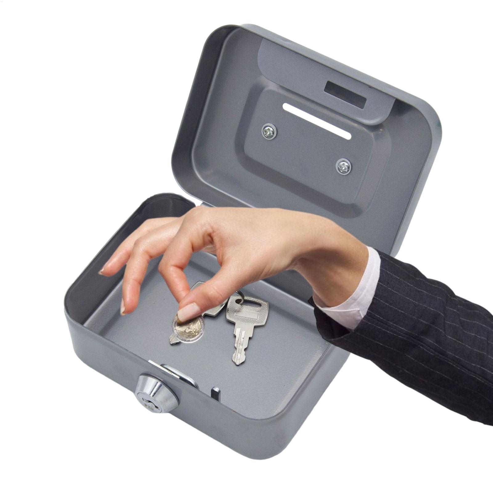 Mini Metal Safe Lock Box Porta - огляд і ціна Home Office Passport