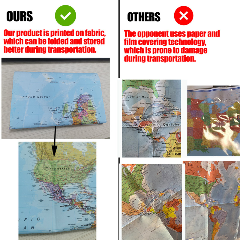 The Map of Middle East, Englis - огляд і ціна English Home Office