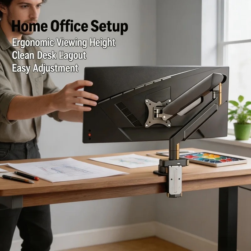 Single Monitor Mount Bracket f - огляд і ціна Monitor Arm Dual