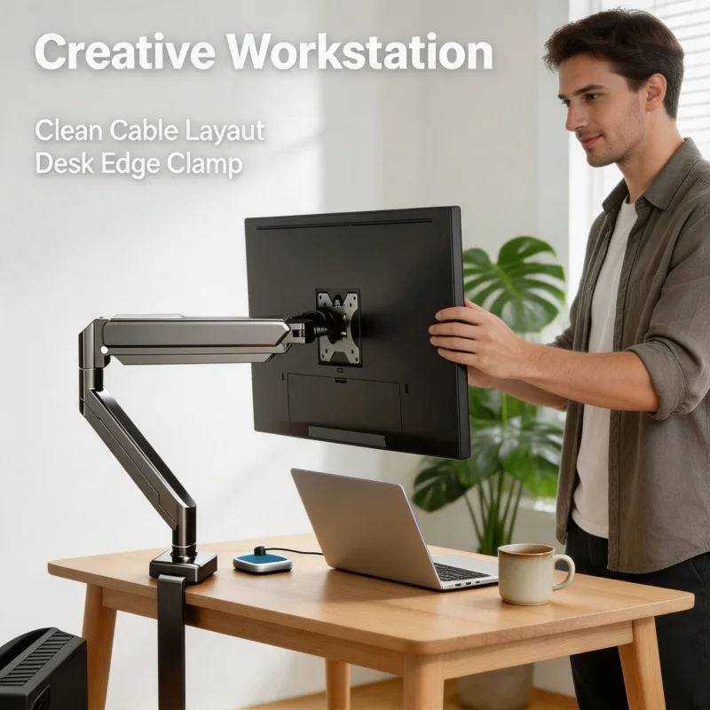 Single Monitor Mount Bracket f - огляд і ціна Monitor Arm Dual