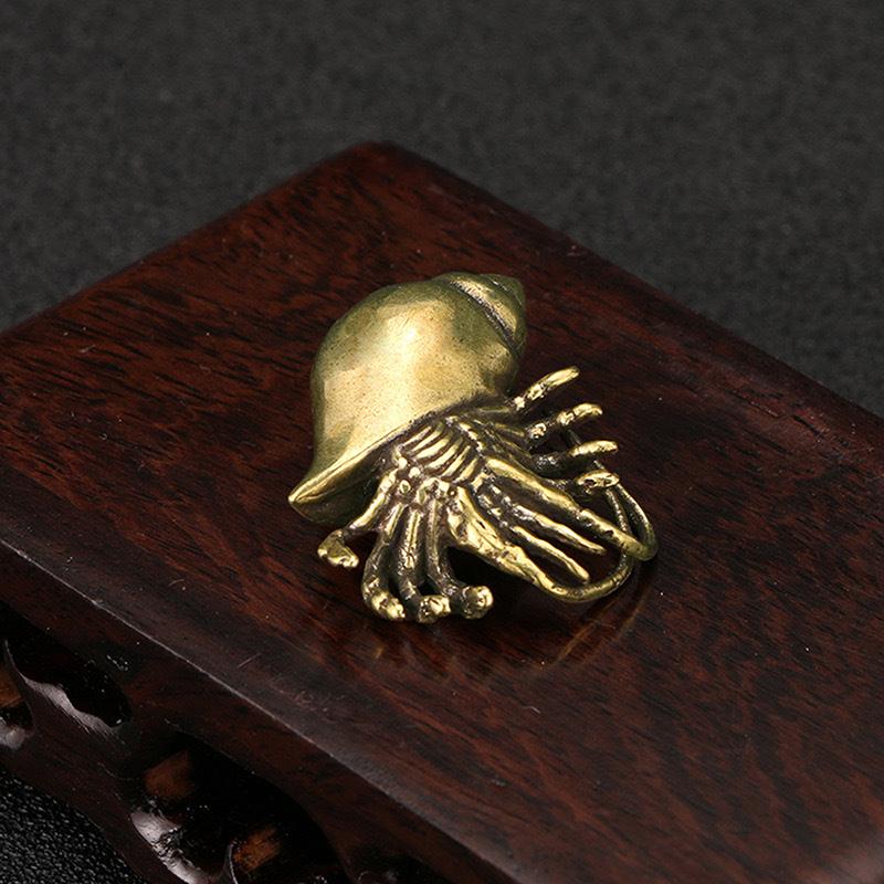 New！Vintage Brass Hermit Crab  - огляд і ціна English Home Office