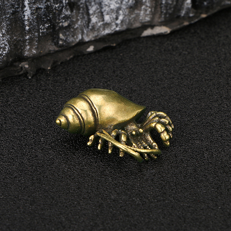 New！Vintage Brass Hermit Crab  - огляд і ціна English Home Office