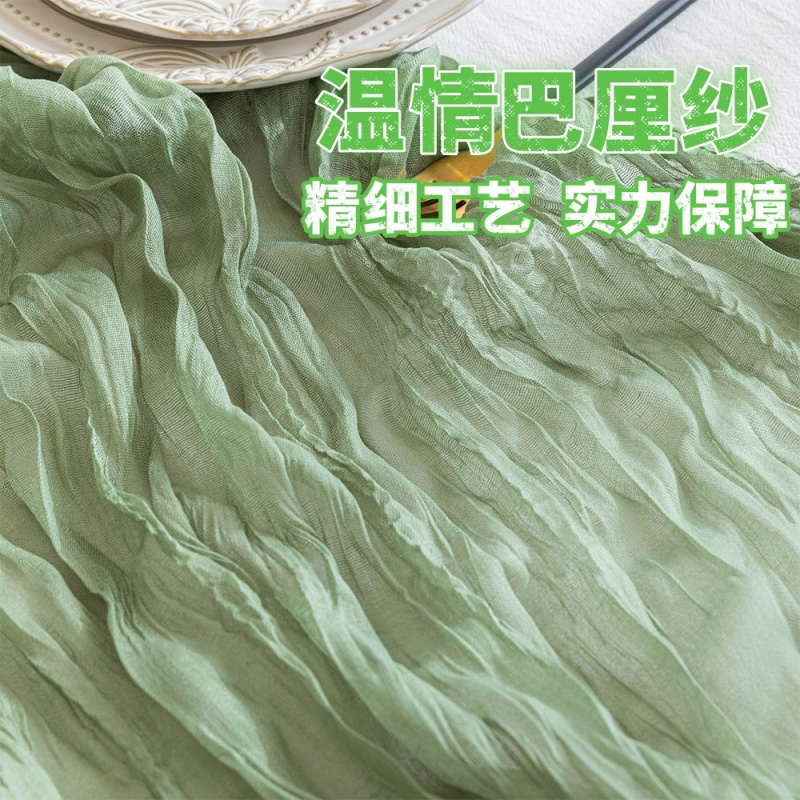 Bali gauze crinkled table runn - огляд і ціна Home Office Bali