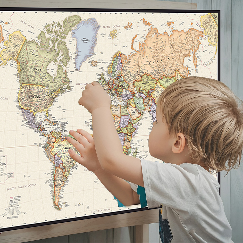 Vintage Hanging Poster World M - огляд і ціна English Home Office